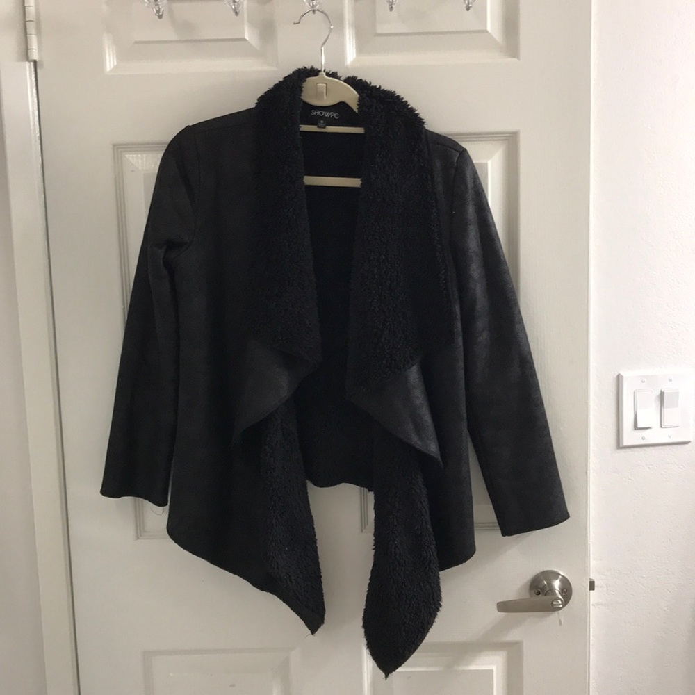 Black soft jacket. Never worn